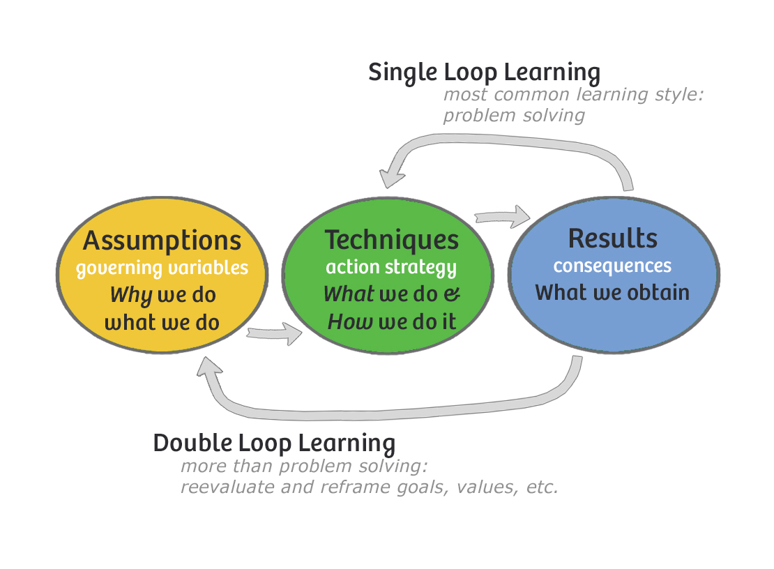 Double-Loop Learning - from the Agile Coach's Toolkit